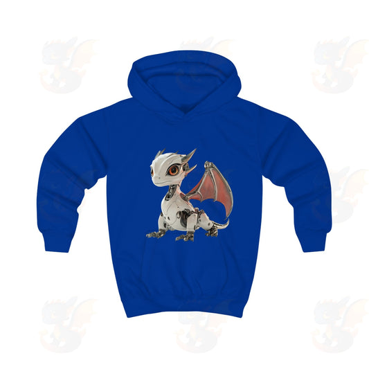Cool Looking Robot Dragon - Kids Hoodie