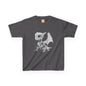 Little White Robot Dragon Kids Heavy Cotton T-Shirt - Teeny Tiny Dragons