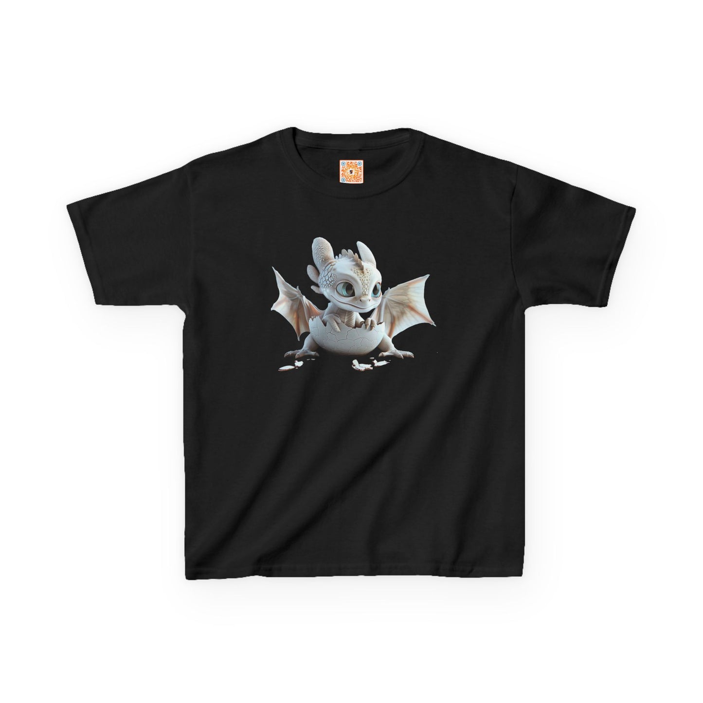 Baby Dragon Hatching Kids Heavy Cotton T-Shirt - Teeny Tiny Dragons