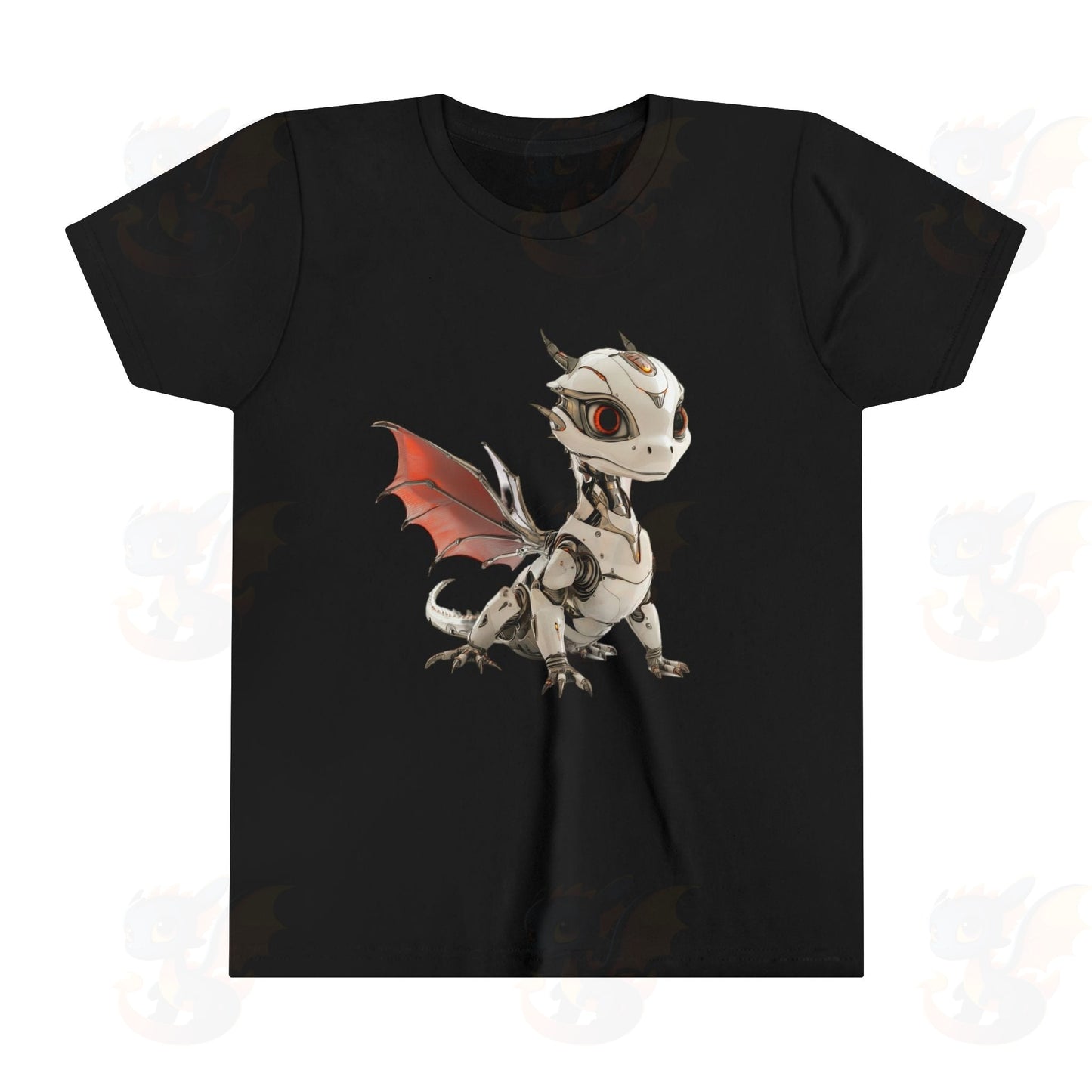 Magical Robot Dragon - Youth Short Sleeve T-Shirt