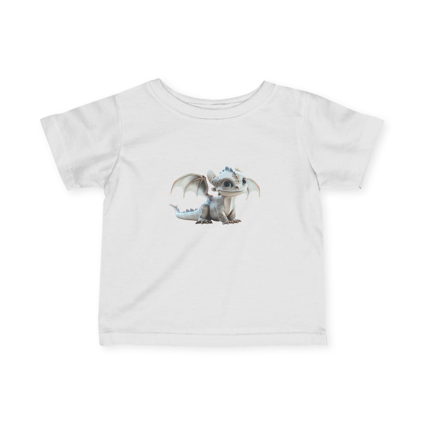 Charming Baby Dragon Infant Fine Jersey T-Shirt - Teeny Tiny Dragons