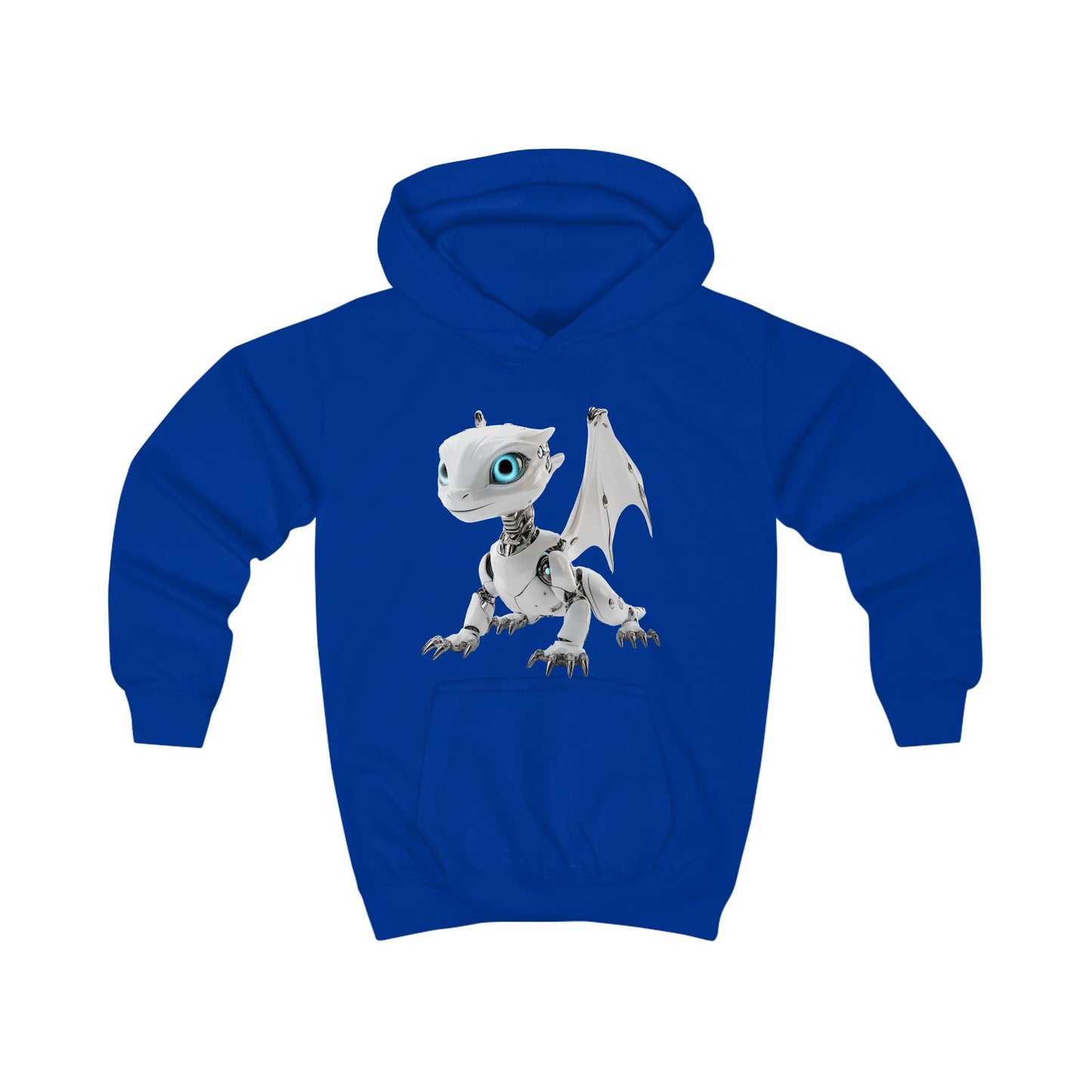 Cyber Robot Dragon Kids Hoodie | Teeny Tiny Dragons