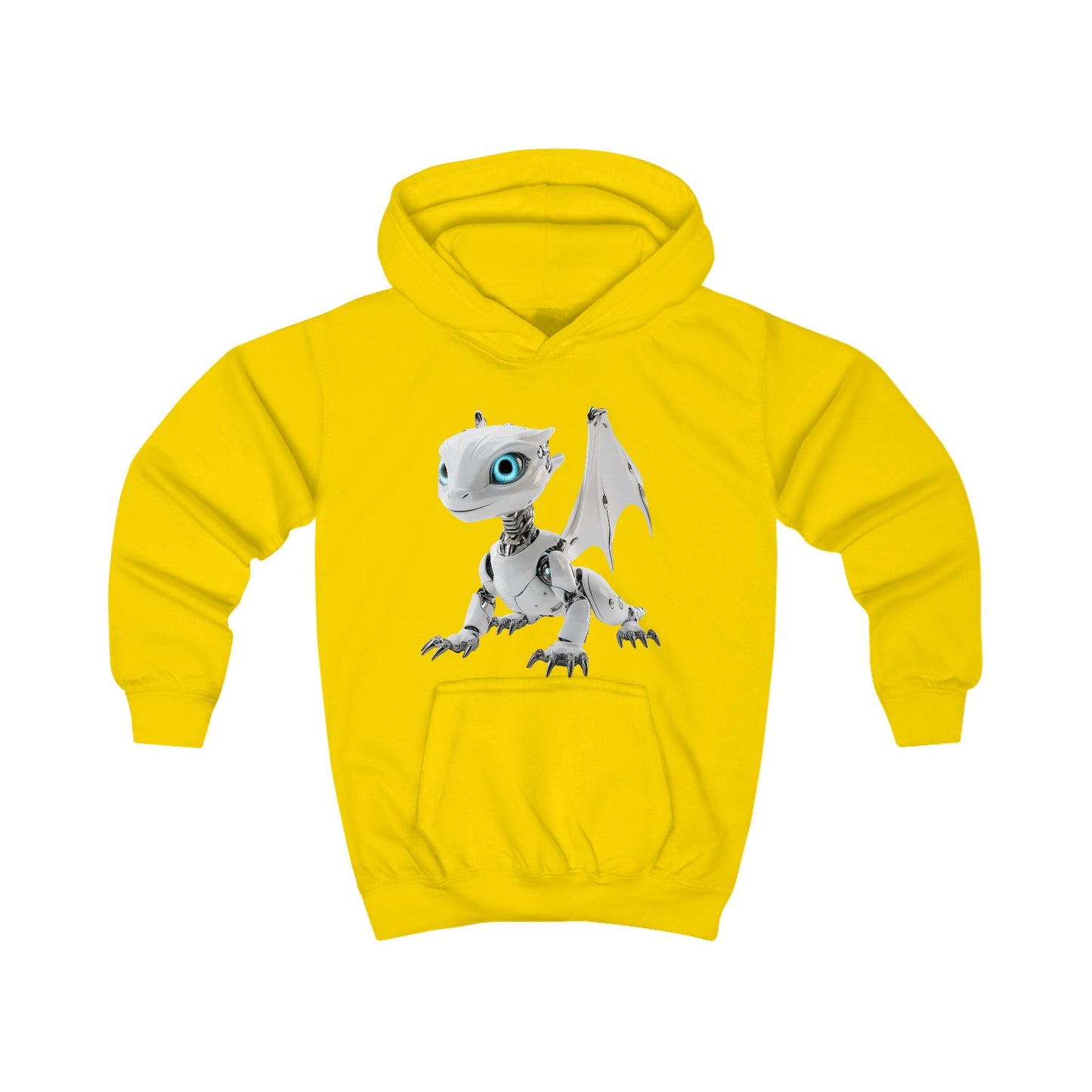 Cyber Robot Dragon Kids Hoodie | Teeny Tiny Dragons