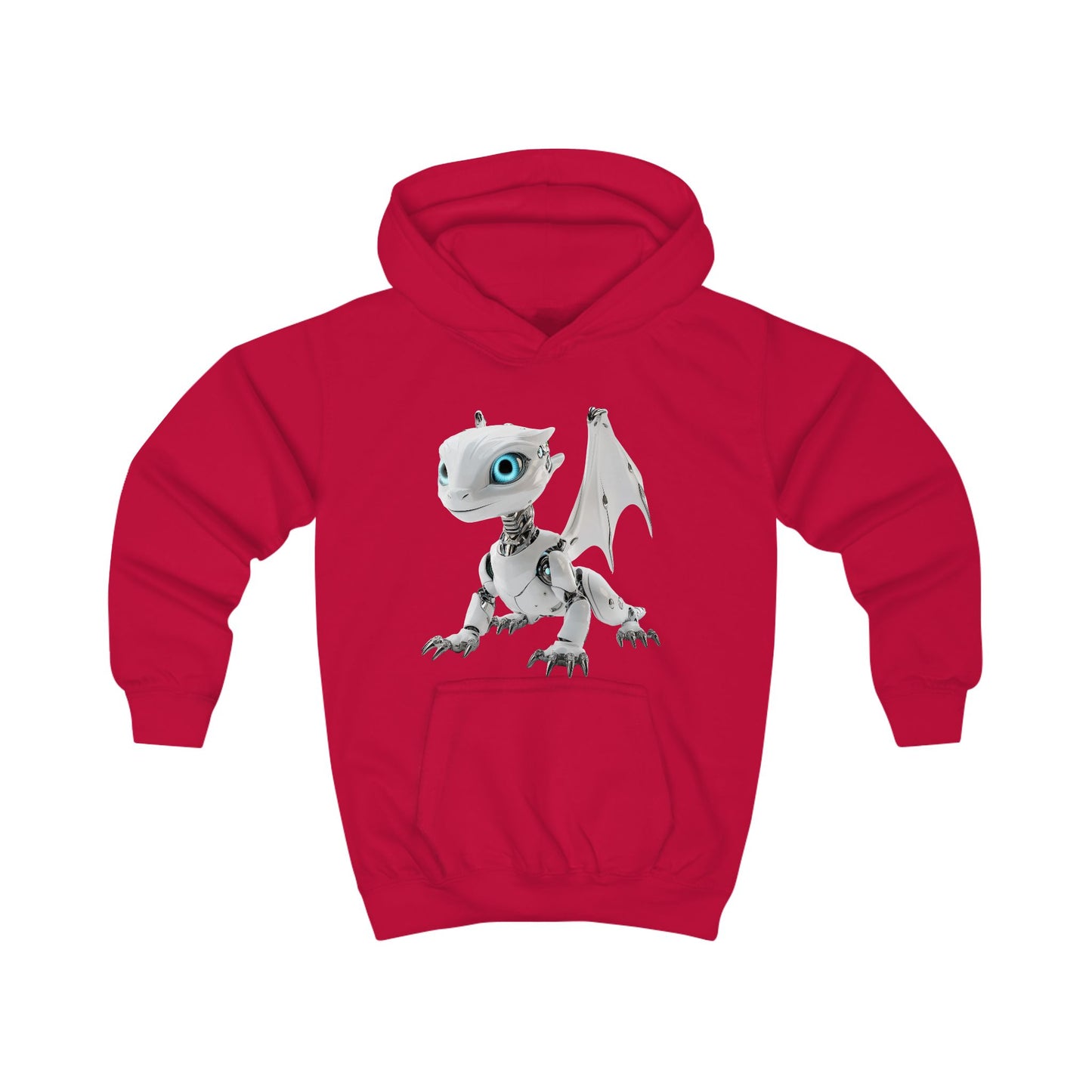 Cyber Robot Dragon Kids Hoodie | Teeny Tiny Dragons