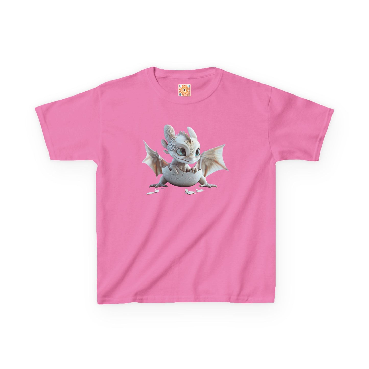 Baby Dragon Hatching Kids Heavy Cotton T-Shirt - Teeny Tiny Dragons