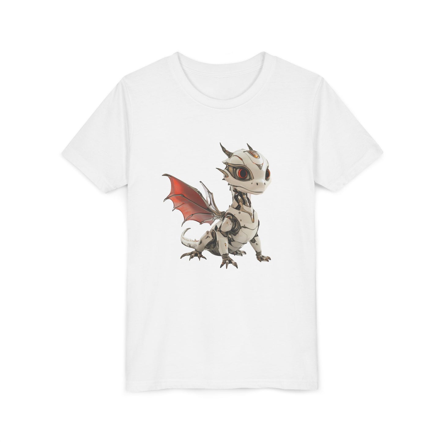 Magical Robot Dragon - Youth Short Sleeve T-Shirt - Teeny Tiny Dragons