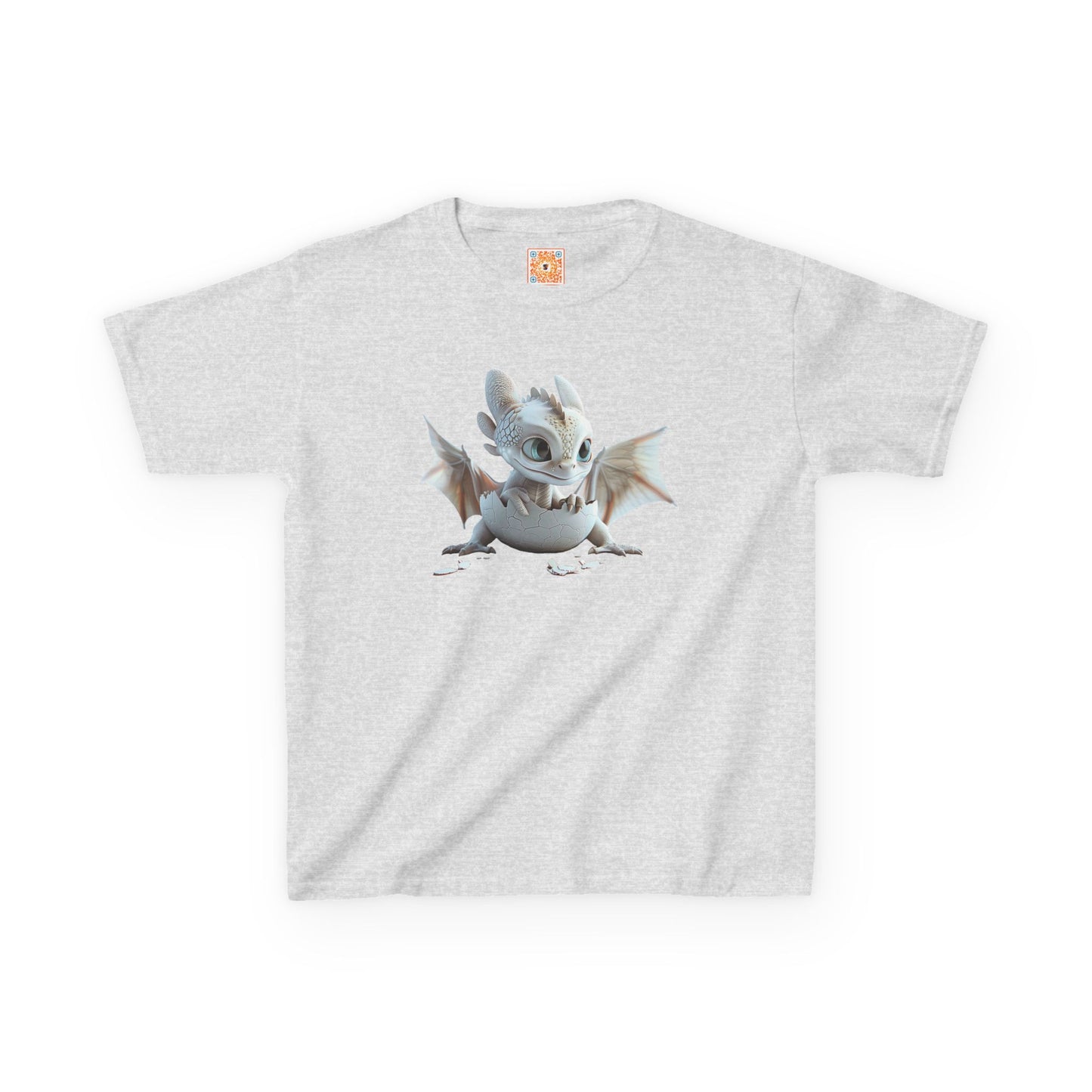 Baby Dragon Hatching Kids Heavy Cotton T-Shirt - Teeny Tiny Dragons