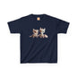 2 Adorable Dragons Kids Heavy Cotton T-Shirt - Teeny Tiny Dragons