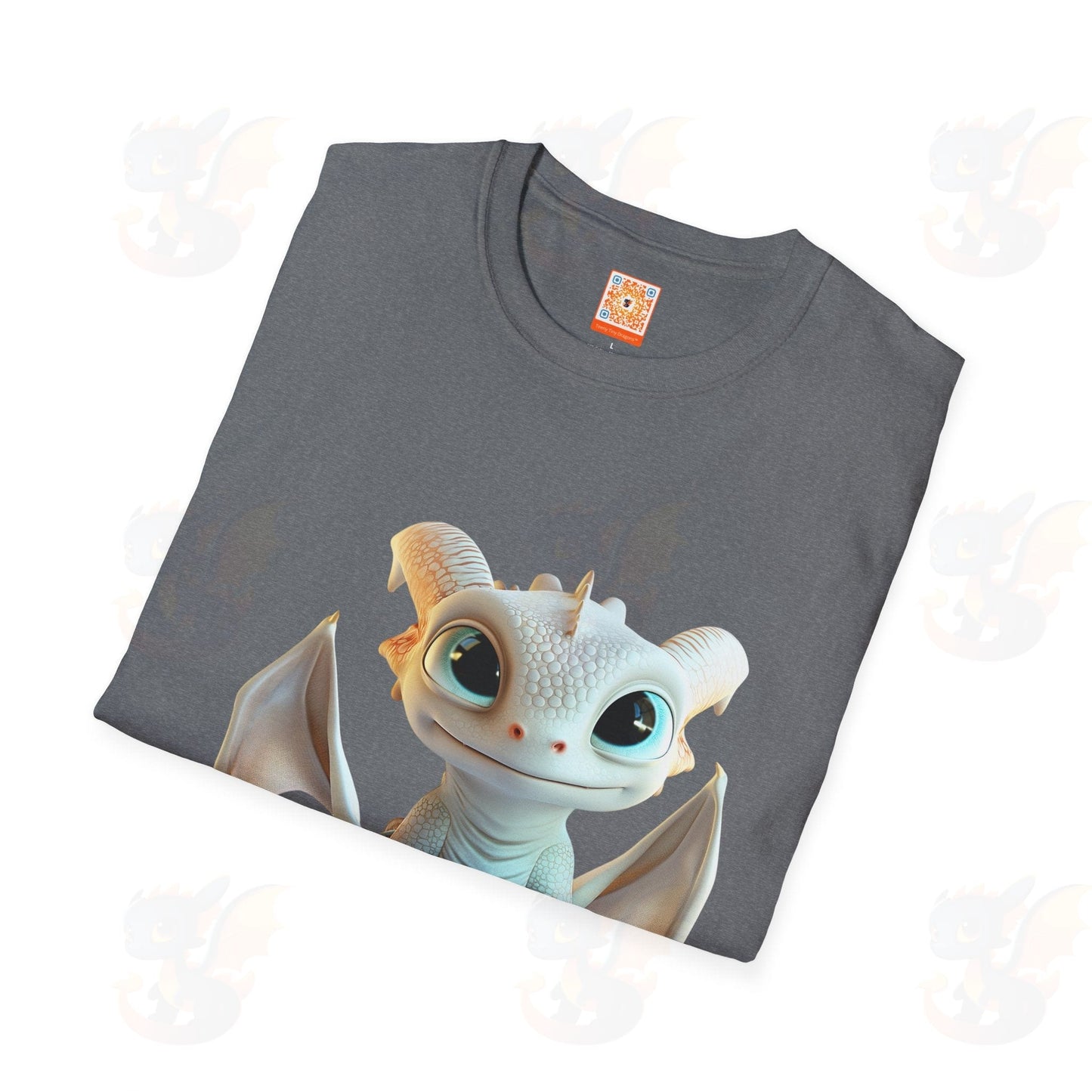 Cute Little Dragon - Unisex Softstyle T-Shirt