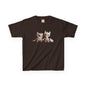 2 Adorable Dragons Kids Heavy Cotton T-Shirt - Teeny Tiny Dragons