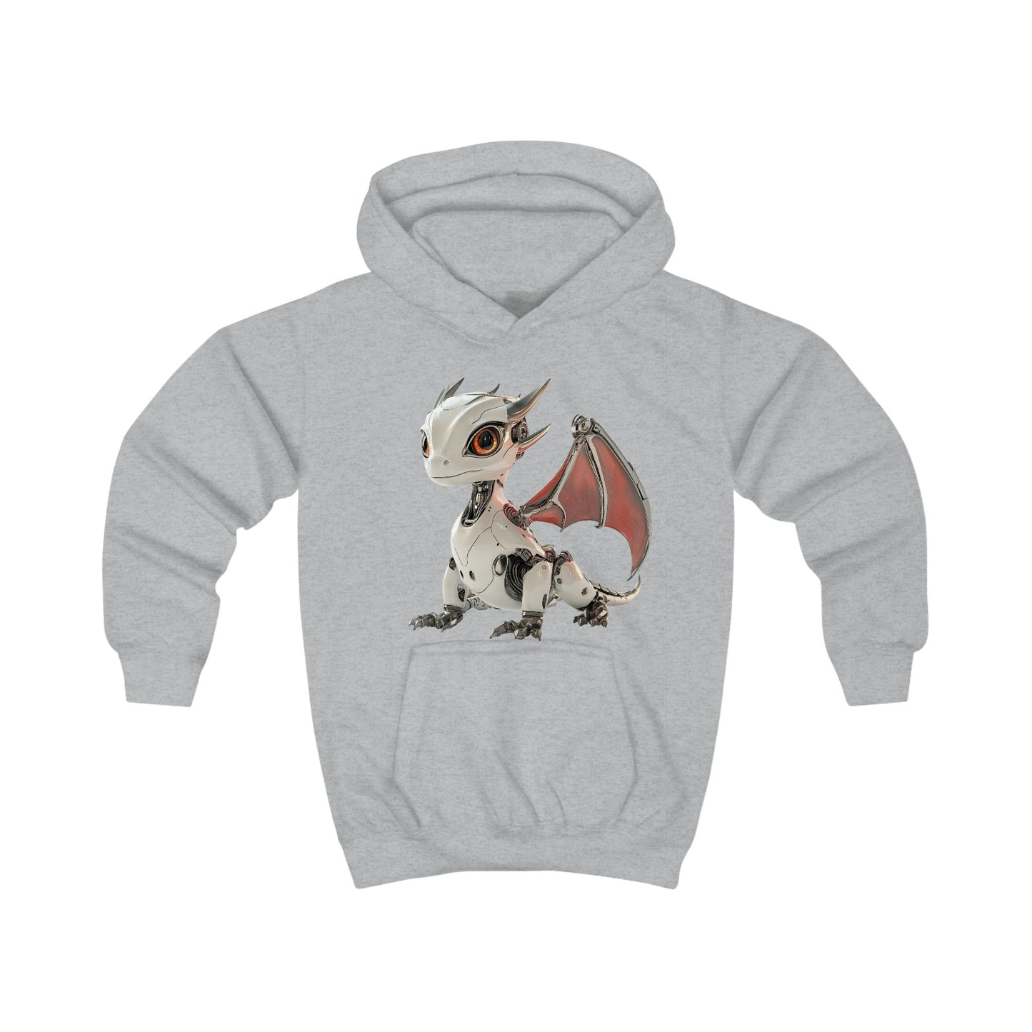 Ember Robot Dragon Kids Hoodie | Teeny Tiny Dragons