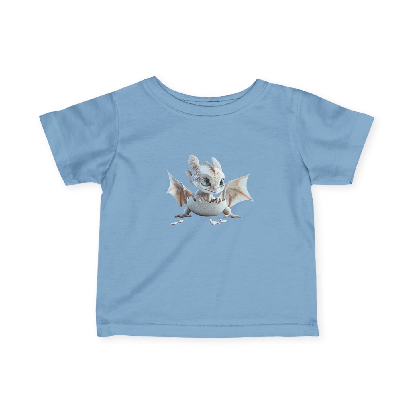 Sweet Little Dragon Infant Fine Jersey T-Shirt - Teeny Tiny Dragons