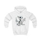 White Robot Dragon Kids Hoodie | Teeny Tiny Dragons