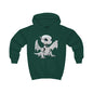 White Robot Dragon Kids Hoodie | Teeny Tiny Dragons