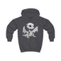 White Robot Dragon Kids Hoodie | Teeny Tiny Dragons