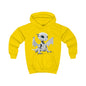 White Robot Dragon Kids Hoodie | Teeny Tiny Dragons