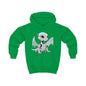White Robot Dragon Kids Hoodie | Teeny Tiny Dragons