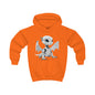 White Robot Dragon Kids Hoodie | Teeny Tiny Dragons