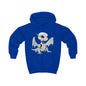 White Robot Dragon Kids Hoodie | Teeny Tiny Dragons