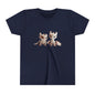 2 Adorable Baby Dragons - Youth Short Sleeve T-Shirt - Teeny Tiny Dragons