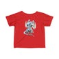 Cute Little Blue Dragon Infant Fine Jersey T-Shirt - Teeny Tiny Dragons