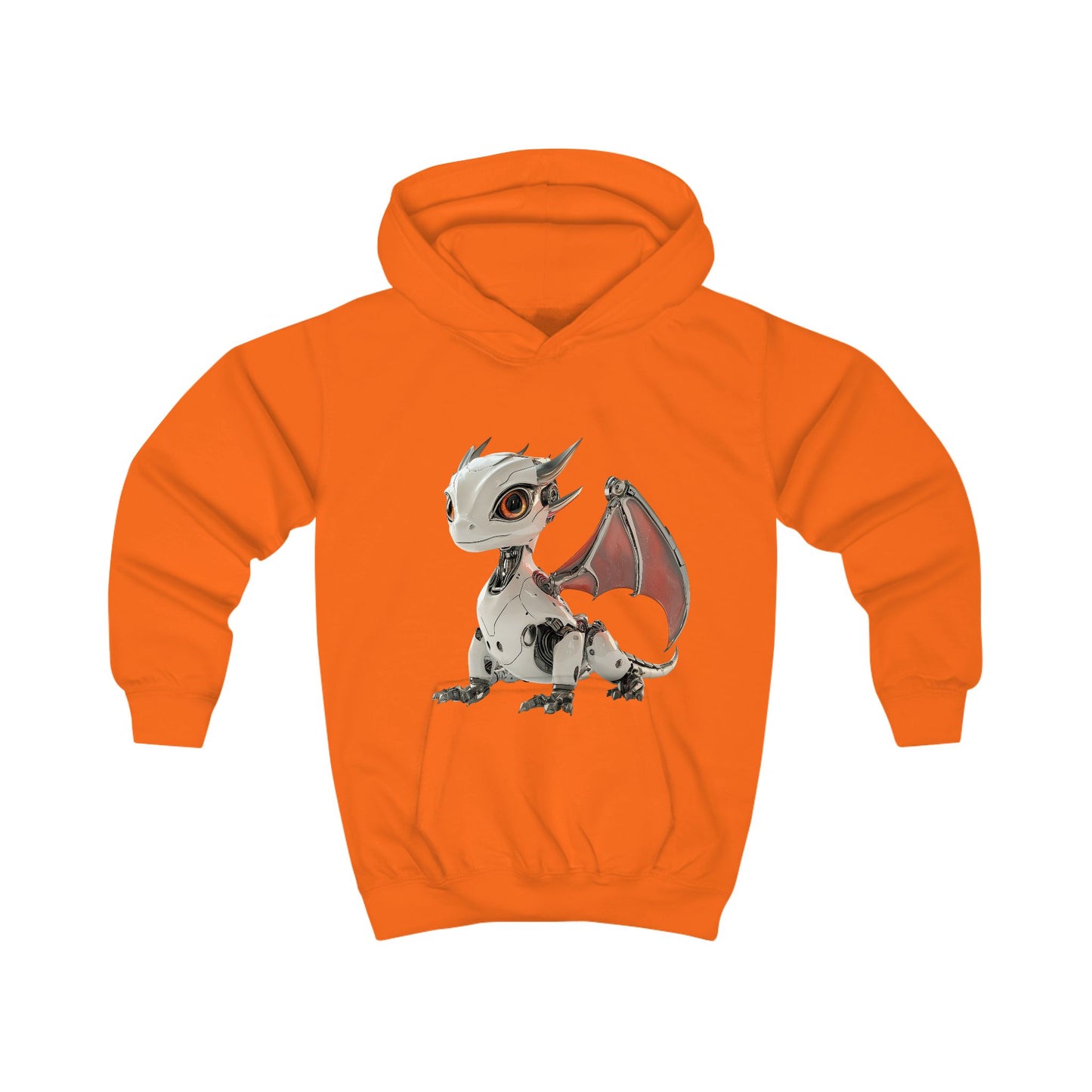 Cybernetic Robot Dragon Kids Hoodie - Teeny Tiny Dragons