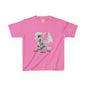 Little White Robot Dragon Kids Heavy Cotton T-Shirt - Teeny Tiny Dragons