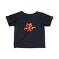 Adorable Red Dragon Infant Fine Jersey T-Shirt - Teeny Tiny Dragons