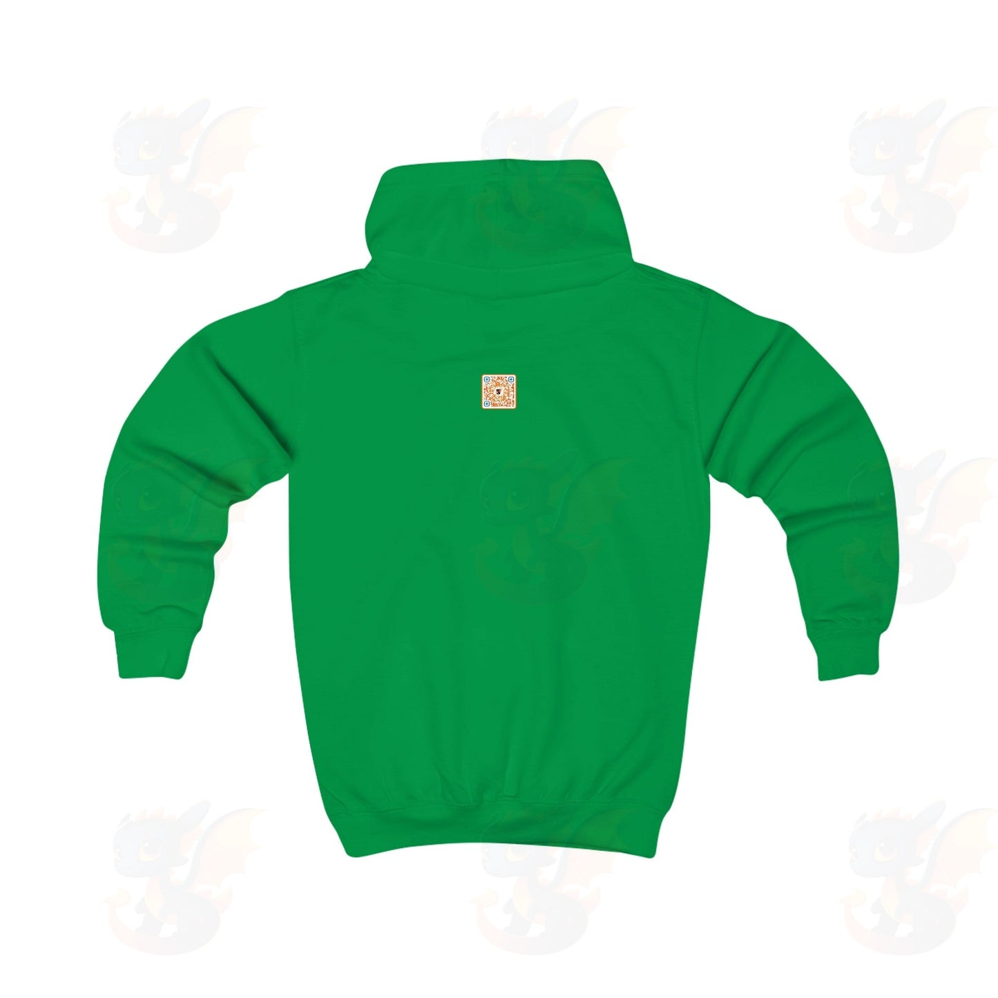 Cool Robot Dragon - Kids Hoodie