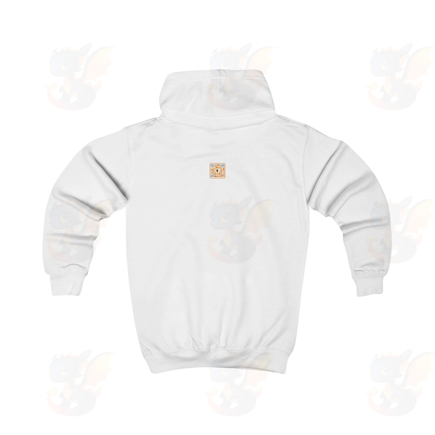 Cool Robot Dragon - Kids Hoodie