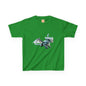 Flying White Dragon Kids Heavy Cotton T-Shirt - Teeny Tiny Dragons