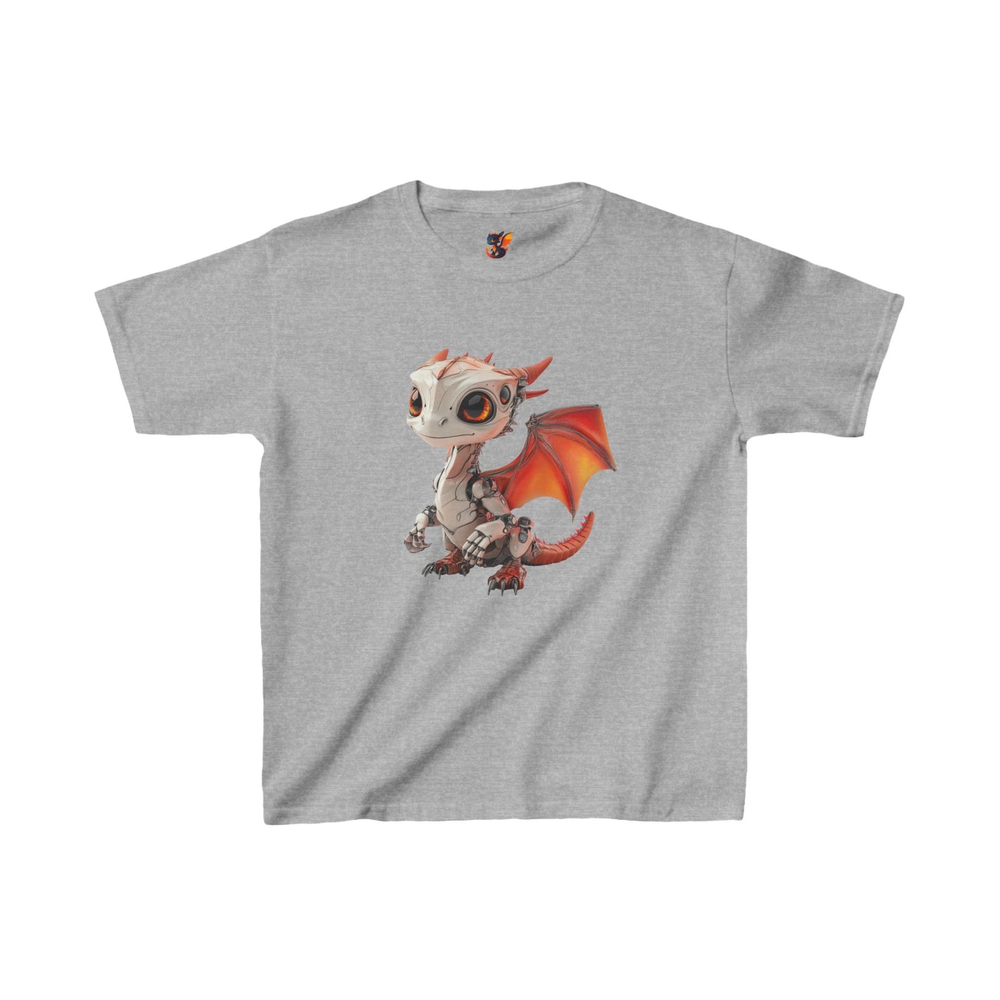 Robot Dragon - Kids Heavy Cotton™ T-shirt