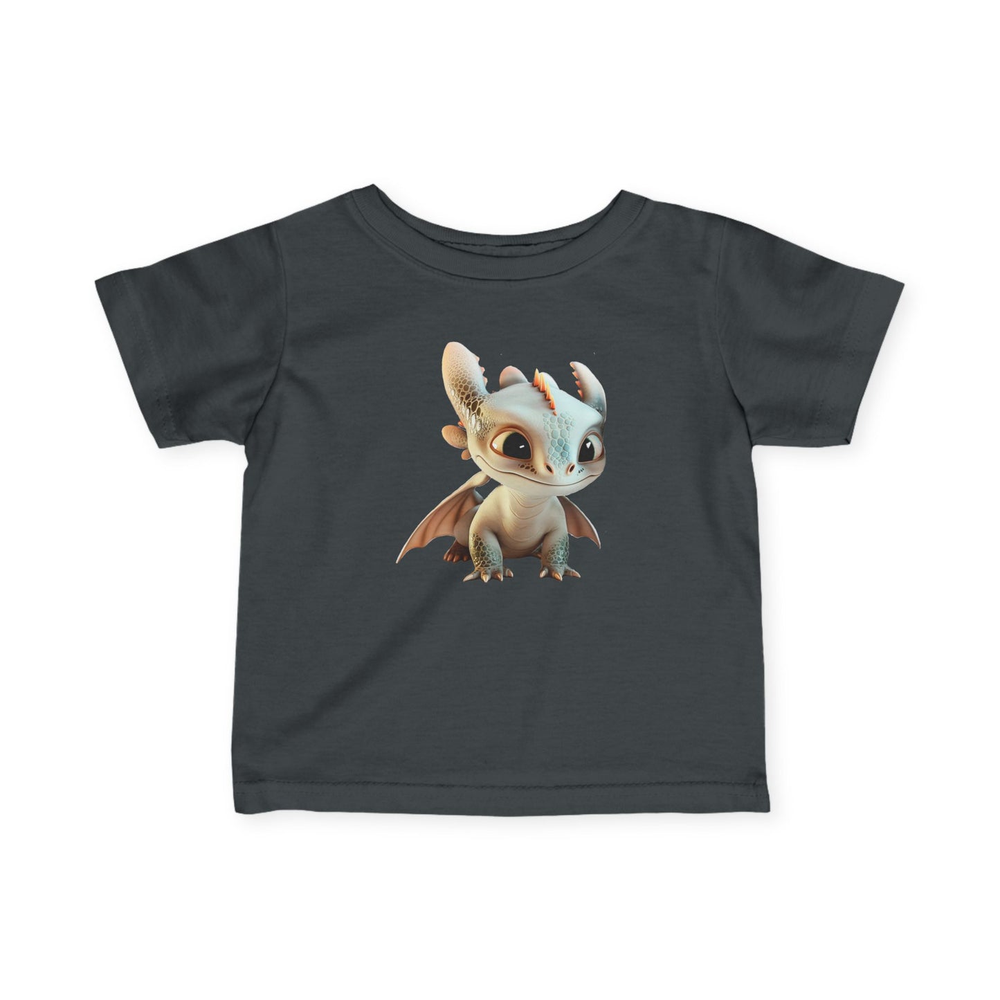 Adorable Baby Dragon Infant Fine Jersey T-Shirt - Teeny Tiny Dragons