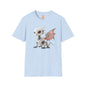 Blush Robot Dragon Adult T-Shirt - Teeny Tiny Dragons