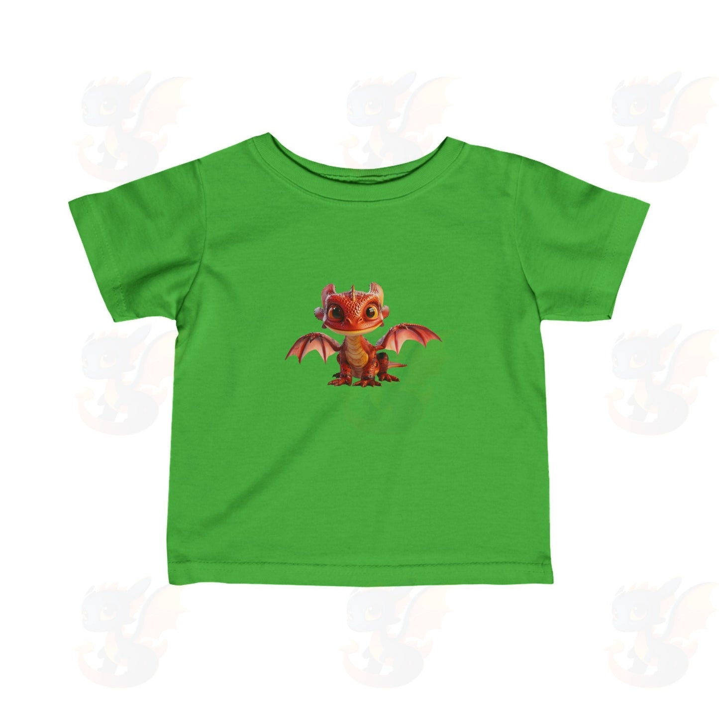 Adorable Red Dragon -  Infant Fine Jersey T-shirt