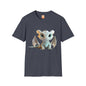 Cute Little Dragon Adult Unisex Softstyle T-Shirt - Teeny Tiny Dragons