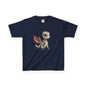 Amber Robot Dragon Heavy Cotton T-Shirt - Teeny Tiny Dragons