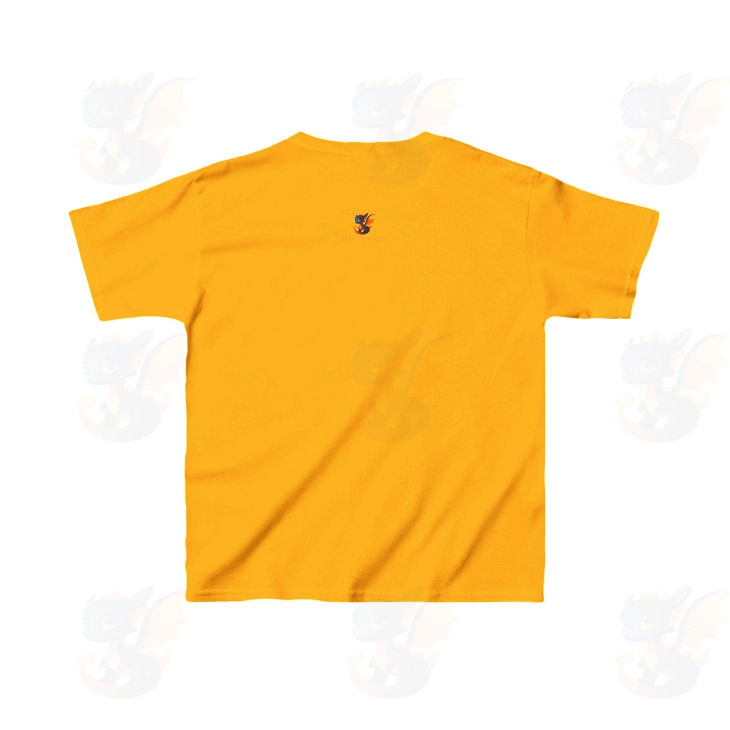 Cute Little Dragon - Kids Heavy Cotton™ T-Shirt