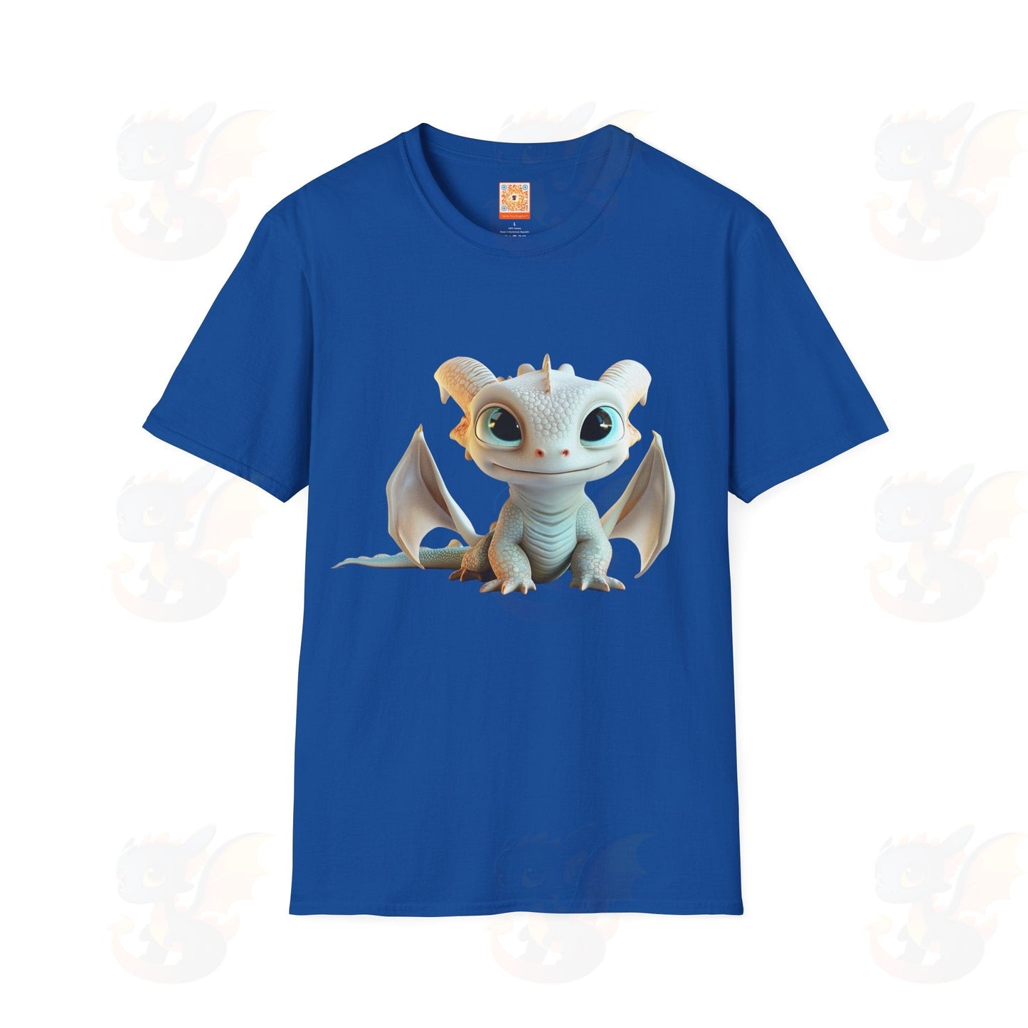 Cute Little Dragon - Unisex Softstyle T-Shirt