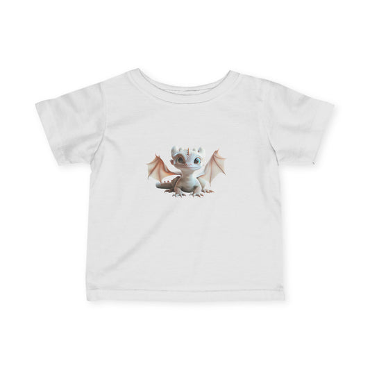 Pretty Baby Dragon Infant Fine Jersey T-Shirt - Teeny Tiny Dragons