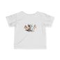 Pretty Baby Dragon Infant Fine Jersey T-Shirt - Teeny Tiny Dragons