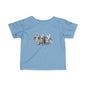 Icy Twin Baby Dragons Infant Fine Jersey T-Shirt - Teeny Tiny Dragons