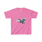 Flying White Dragon Kids Heavy Cotton T-Shirt - Teeny Tiny Dragons