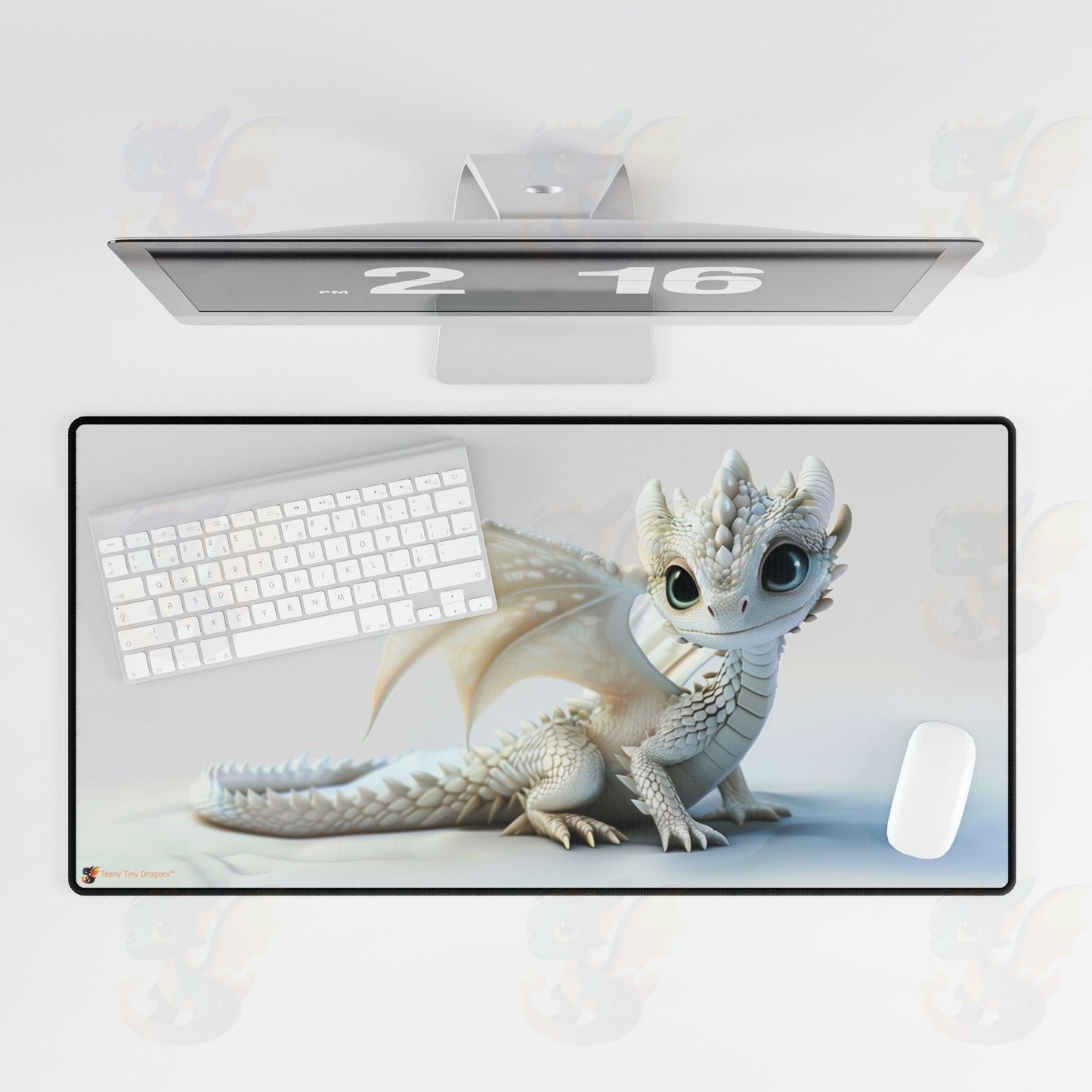 Desk Mats with Beautiful Little Dragon