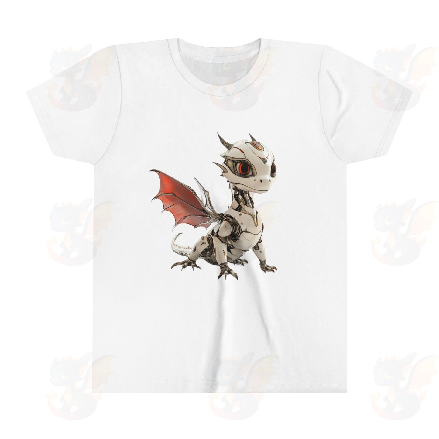 Magical Robot Dragon - Youth Short Sleeve T-Shirt