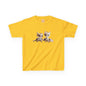 2 Adorable Dragons Kids Heavy Cotton T-Shirt - Teeny Tiny Dragons