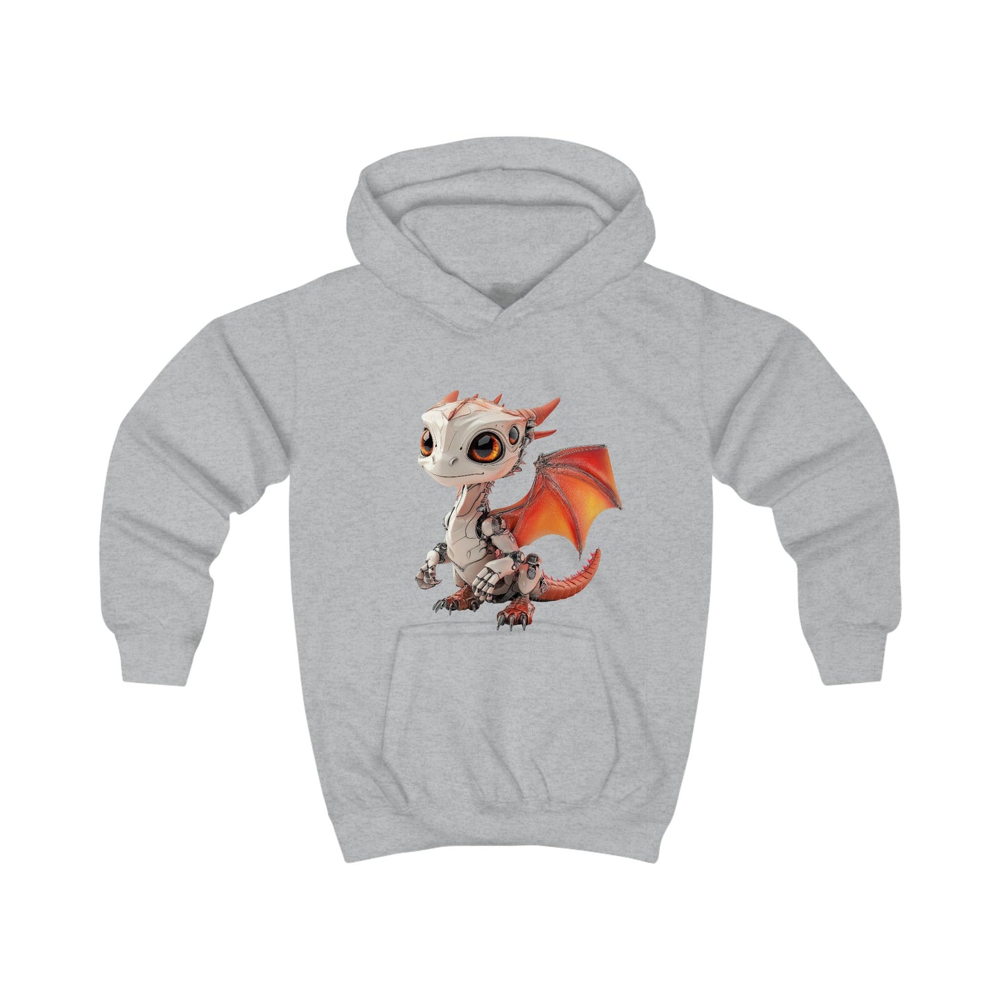 Sunset Robot Dragon Kids Hoodie | Teeny Tiny Dragons