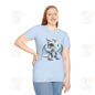 Cute Little Robot Dragon - Adult Robot Dragon Design Unisex Softstyle T-Shirt