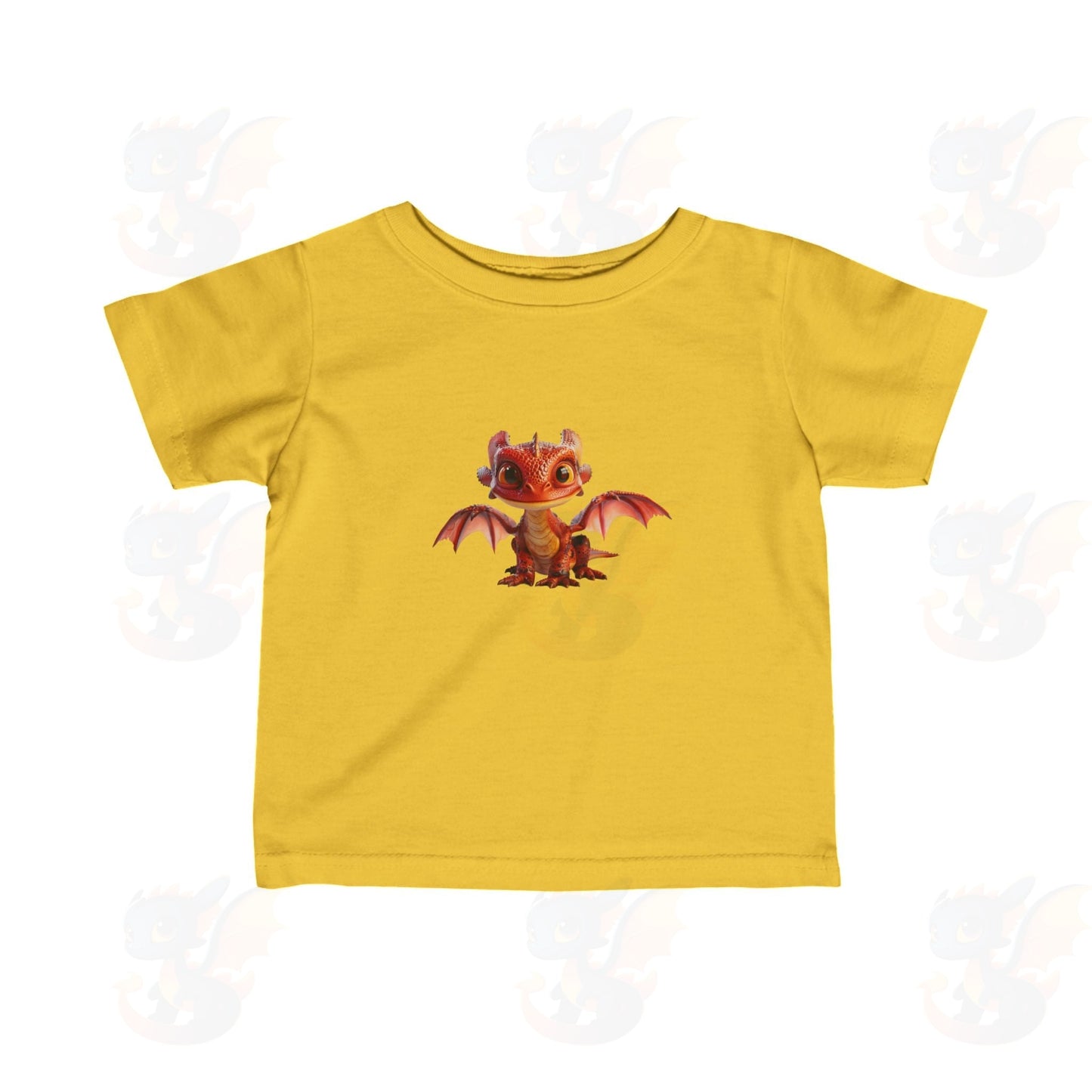 Adorable Red Dragon -  Infant Fine Jersey T-shirt