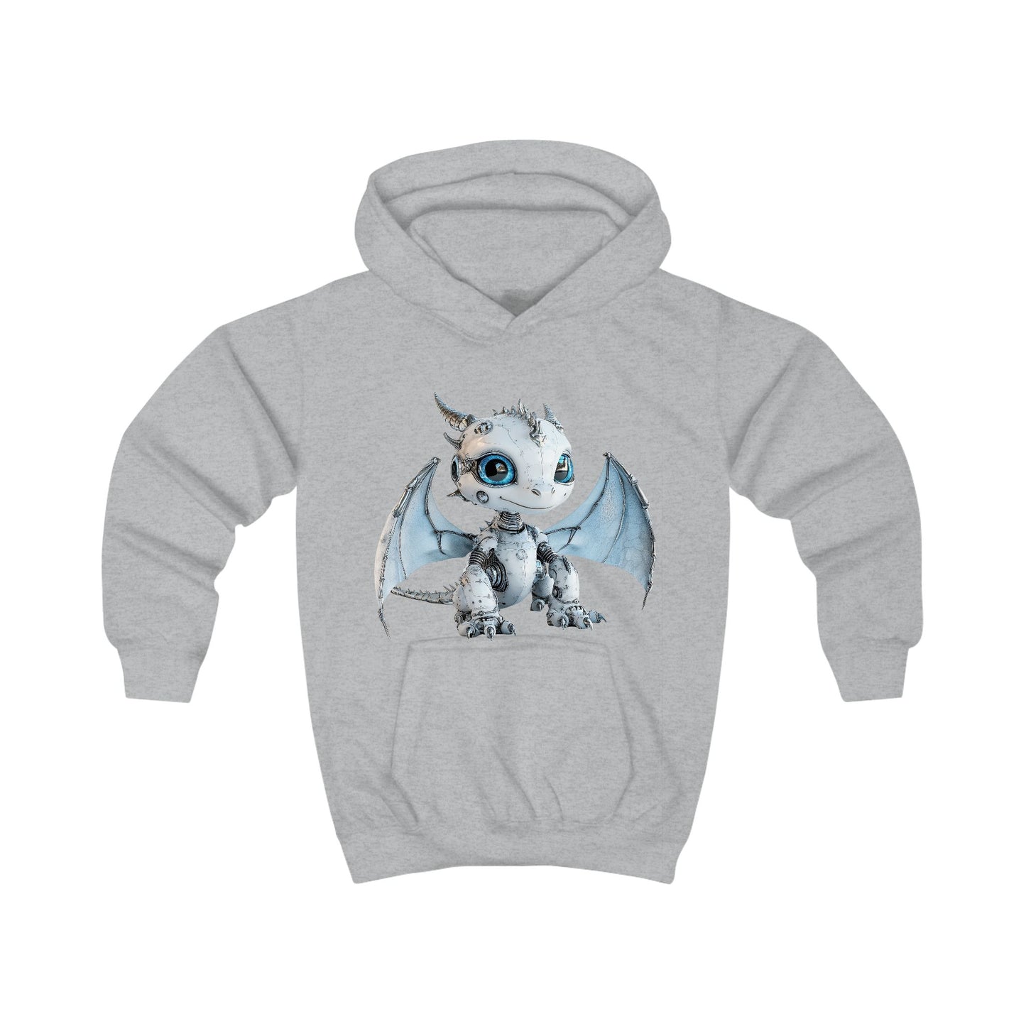 Icy Robot Dragon Kids Hoodie | Teeny Tiny Dragons